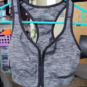 Jockey Zip Up Sports Bra